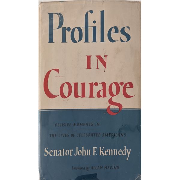 John F. Kennedy Profiles In Courage Tipped In Signature. GFA Authenticated