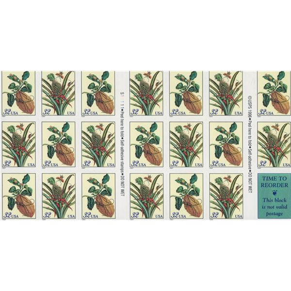 Merian Botanical Prints Full Stamp Book