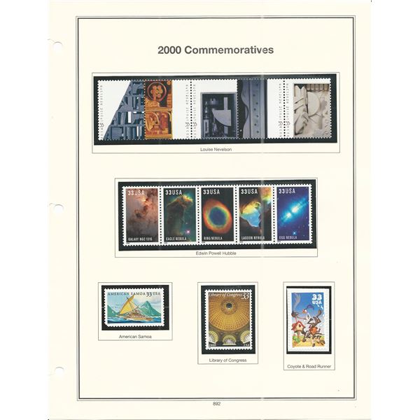 2000 Commemorative Stamp Set