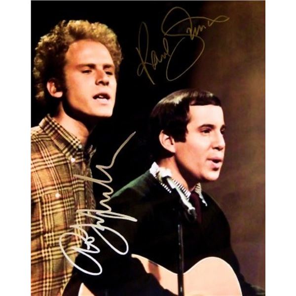 Simon and Garfunkel signed promo photo
