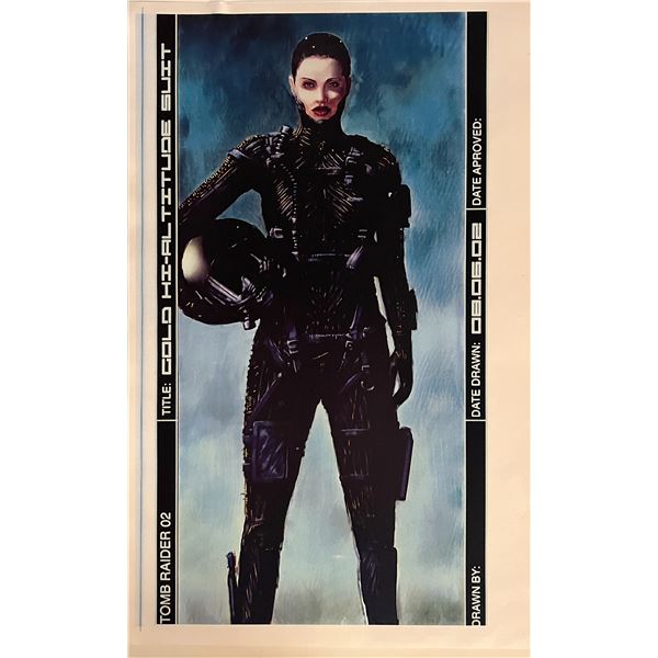 Lara Croft Tomb Raider Paramount Pictures concept art