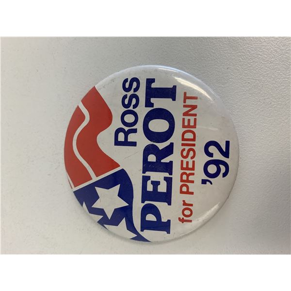 Ross Perot for President 1992 pin