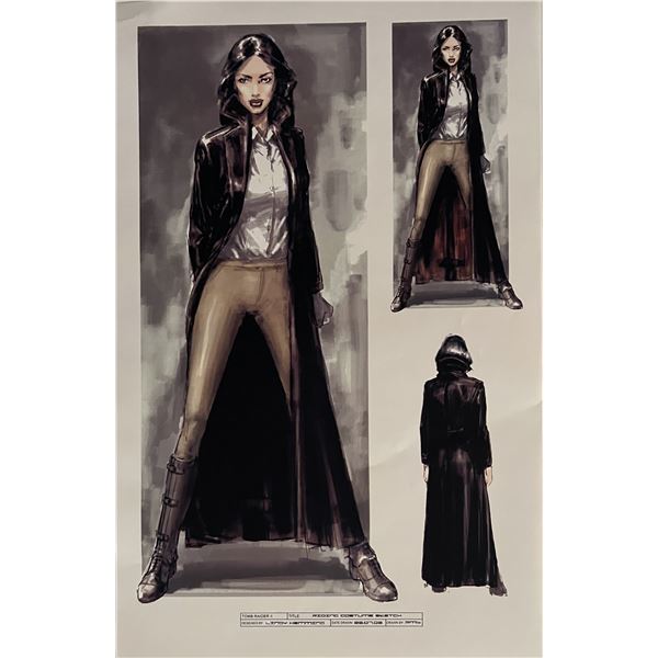 Lara Croft Tomb Raider Paramount Pictures concept art