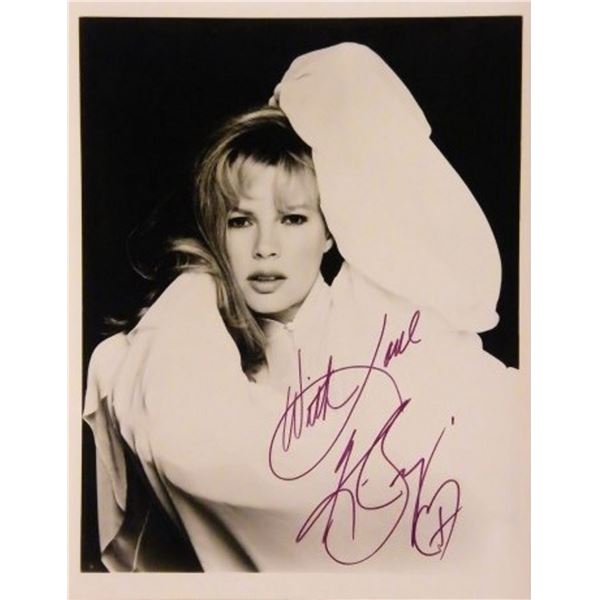 Kim Basinger signed promo photo