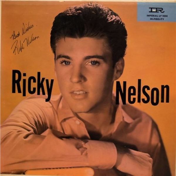 Ricky Nelson signed Ricky Nelson album