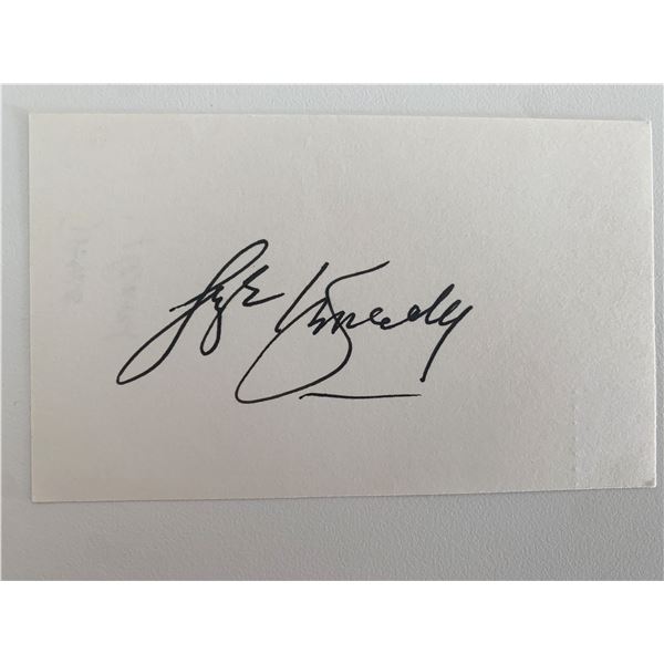Jayne Kennedy original signature