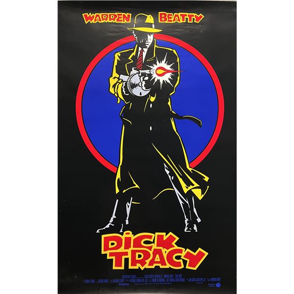 Dick Tracy 1990 original double-sided movie poster