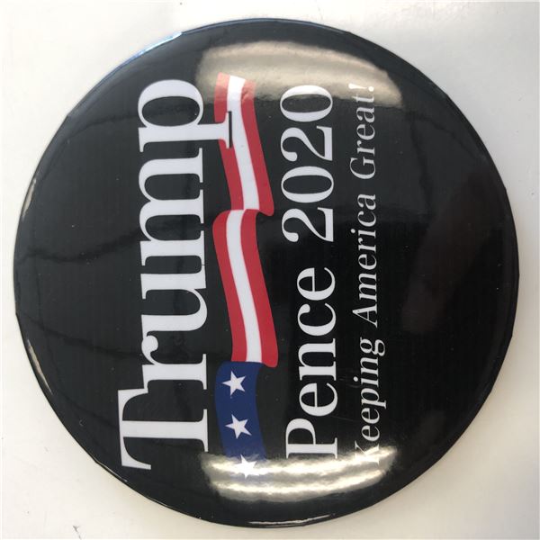 Trump Pence 2020 Keeping America Great pin