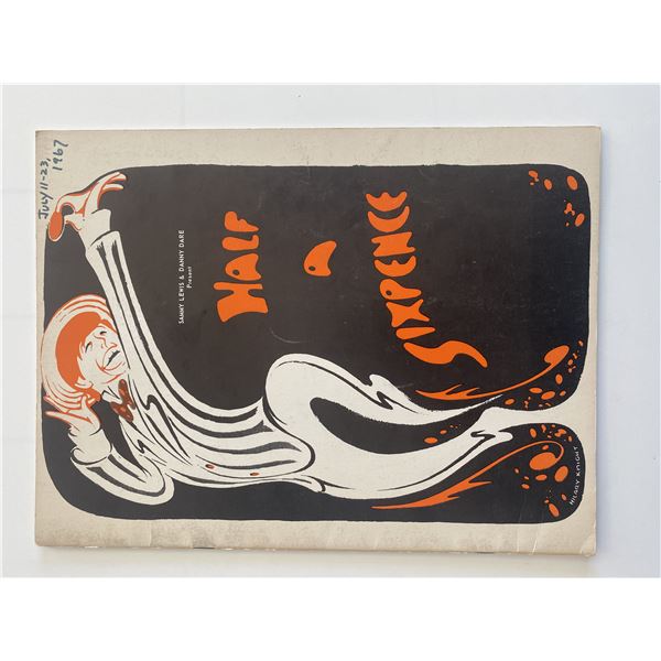 Mary Ann Mobley signed Half a Sixpence program