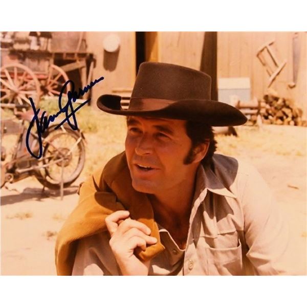 James Garner signed photo