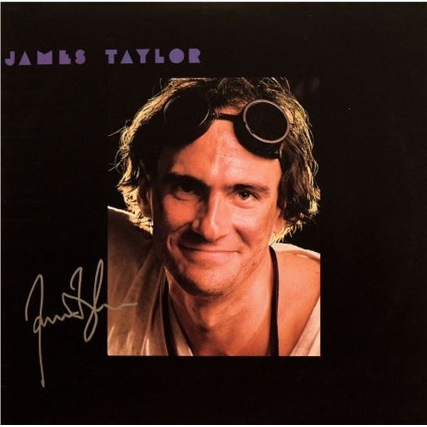 James Taylor signed "Dad Loves His Work" album