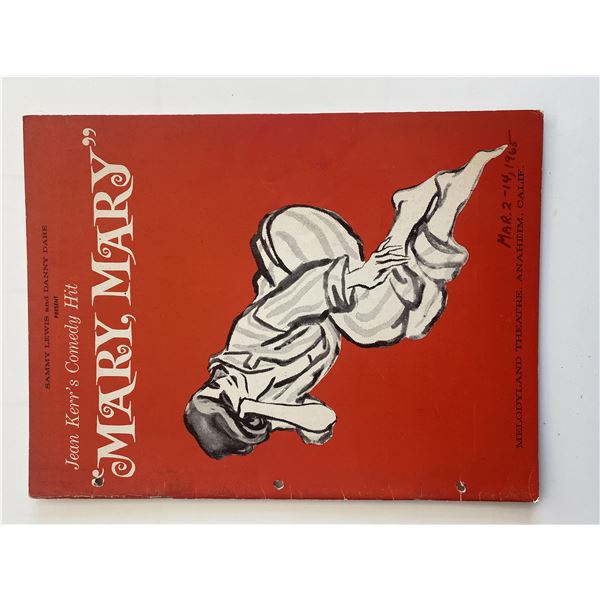 A Funny Thing Happened on the Way to the Forum cast signed program