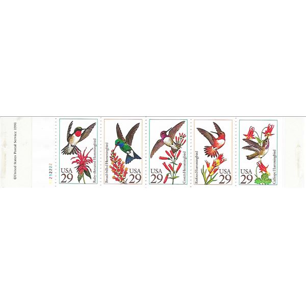 Hummingbirds USA Stamp Book