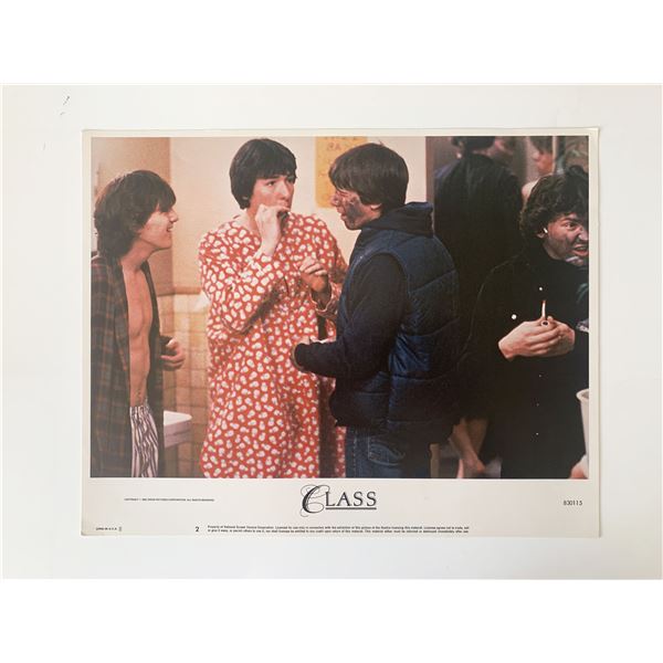 Class original 1983 vintage lobby card