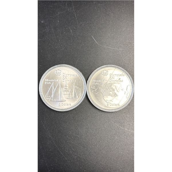2 1973 $5 SILVER COIN