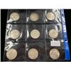 Image 6 : 9 - SILVER CANADIAN DOLLAR COINS