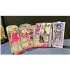 Image 1 : 4 ASSORTED BARBIE DOLLS INCLUDING; RIBBON GYMNAST, LOOK CITY SHINE, ICE SKATER & STYLE MIX & MATCH