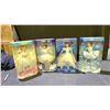 Image 1 : 4 ASSORTED BARBIE DOLLS INCLUDING; SWAN BALLERINA FROM SWAN LAKE, SNOWFLAKE IN THE NUTCRACKER,