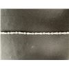 Image 2 : PLATINUM PLATED PEAT CUT 10.0CTTW TENNIS BRACELET - 7" LONG