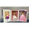 Image 2 : 5 ASSORTED BIRTHDAY WISHES BARBIE DOLLS
