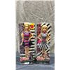 Image 2 : 4 ASSORTED BARBIE FASHIONISTAS DOLLS