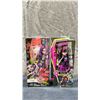 Image 3 : 4 ASSORTED MONSTER HIGH DOLLS INCLUDING; FRANKIE STEIN, DRACULAURA & ELISSABAT