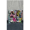 Image 2 : 4 ASSORTED MONSTER HIGH DOLLS INCLUDING; FRANKIE STEIN, FREAKY FUSION OPERETTA & DRACULAURA