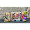 Image 1 : 4 ASSORTED MOXIE GIRLZ DOLLS
