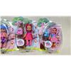 Image 3 : 4 ASSORTED MINI CHOU CHOU DOLLS