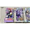 Image 2 : 4 ASSORTED EVER AFTER HIGH DOLLS INCLUDING; KITTY CHESHIRE, TEENAGE EVIL QUEEN, DUCHESS SWAN &