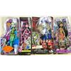 Image 3 : 4 ASSORTED MONSTER HIGH DOLLS INCLUDING; DRACULAURA, FRANKIE STEIN & CLEO DE NILE,