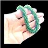 Image 3 : Vintage Art Deco Jade Multistrand Rope Necklace