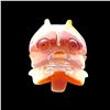 Image 1 : White and Red Carved Jade Dragon Belt Buckle