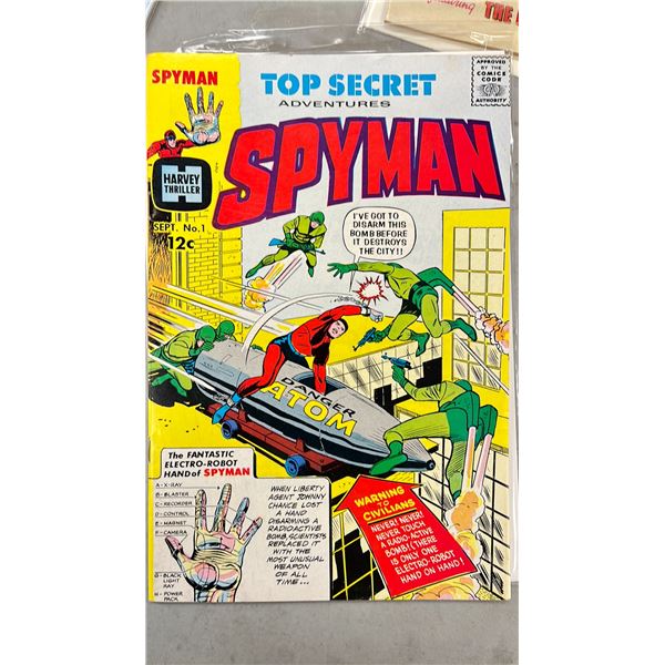 HARVEY THRILLER SPYMAN COMIC #1