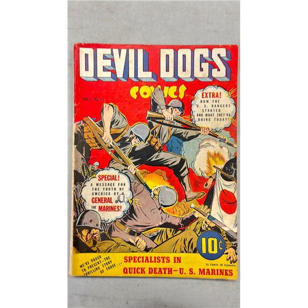 STREET & SMITH DEVIL DOGS COMIC #1