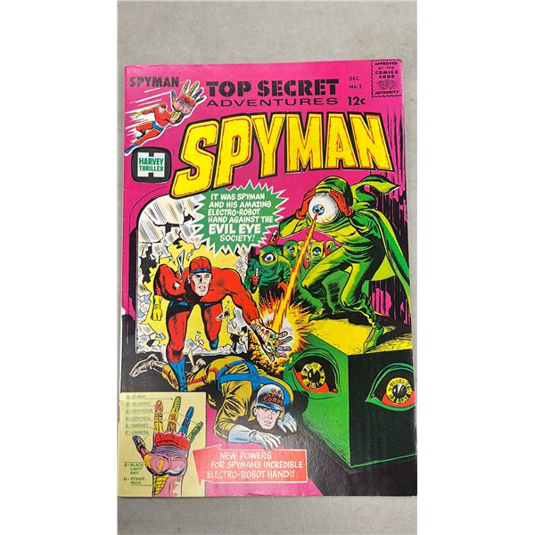 HARVEY THRILLER SPYMAN COMIC #2