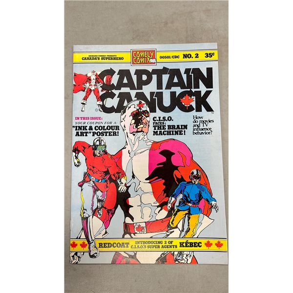 COMELY COMIX CAPTAIN CANUCK COMIC #2
