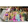 Image 2 : SHELF OF ASSORTED BARBIE DOLLS
