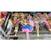 Image 2 : SHELF OF ASSORTED DOLLS INCLUDING; BARBIE & MORE