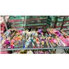 Image 1 : SHELF OF ASSORTED DOLLS INCLUDING; BARBIE, MONSTER HIGH, EVER AFTER HIGH & MORE