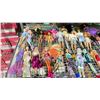 Image 2 : SHELF OF ASSORTED DOLLS INCLUDING; BARBIE, MONSTER HIGH, EVER AFTER HIGH & MORE