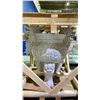 Image 2 : LARGE CHINESE DRAGON MOTIF HEAVILY HAND CARVED CLAW FOOT MARBLE PLANTER STAND 48"H X 46"L X 32"W