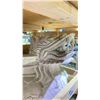 Image 4 : LARGE CHINESE DRAGON MOTIF HEAVILY HAND CARVED CLAW FOOT MARBLE PLANTER STAND 48"H X 46"L X 32"W