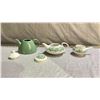 Image 3 : RIDGWAY IRONSTONE MARTINIQUE TEAPOT & MILK DISH & VINTAGE TEAPOT