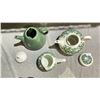 Image 4 : RIDGWAY IRONSTONE MARTINIQUE TEAPOT & MILK DISH & VINTAGE TEAPOT