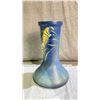Image 1 : ROSEVILLE FLORAL MOTIF PEDESTAL MADE IN USA 16" TALL