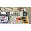 Image 2 : LOT OF ASSORTED ANTIQUE RADIO EQUIPMENT INCLUDING; DYNA-QUIK 650 TUBE & TRANSISTOR TESTER, MERCURY