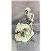 Image 2 : LLADRO BOY WITH WHEELBARROW FIGURE 8.5" TALL