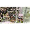 Image 2 : SHELF OF ASSORTED LEAD ARMY FIGURINES & VEHICLES INCLUDES; MECCANO, DINKY & MORE