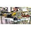 Image 8 : SHELF OF ASSORTED LEAD FIGURINES & VEHICLES INCLUDES; LESNEY, DINKY, CLASSIQUE & MORE